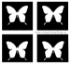 Picture of Mini Butterfly Stencil (4 in 1stencil)