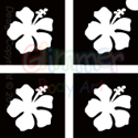 Picture of Mini Hibiscus Stencil (4 in 1) - (5pc pack)