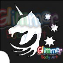 Picture of Enchanted Unicorn - Stencil (5pc pack)