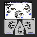 Picture of Tribal Trio Stencil Eyes - SOBA - 93SE