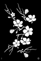 Picture of Elite - HD Stencil - Cherry Blossom - L06 (1pc/pk)