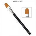 Picture of Global Body Art - Brush - Filbert 3/4 Inch