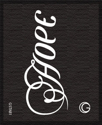 Picture of Basic - HD Stencil -  Hope Ribbon - AB1 (4pc/pk)