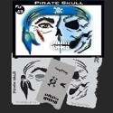 Picture of Pirate Skull Stencil Eyes Child Size - 49SE (8 YRS and UP)