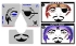 Picture of Cap'n Kidd Stencil Eyes - 010SE - (Child Size 4-7 YRS OLD)