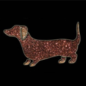Picture of Wiener Dog - Sparkle Stencil (1pc)