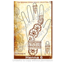 Picture of Henna Stencil 6 - Heavy Floral Fun - SOBA
