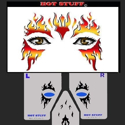 Picture of Hot Stuff Stencil Eyes - 32SE - (8 YRS and UP)