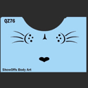 Picture of Kitty Whiskers Stencil - SOBA-76