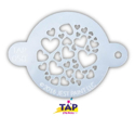 Picture of TAP 058 Face Painting Stencil - Sweet Heart