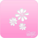 Picture of Pink Power Face Painting Stencil (1012) - Daisies