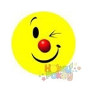 Picture of Sticker Roll - Smiley Wink - 250/roll