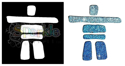 Picture of Inukshuk - Sparkle Stencil (1pc)