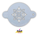 Picture of TAP 081 Face Painting Stencil Snowflake-Flower