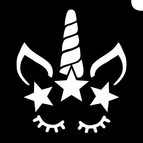 unicorn star stencil 1pc diamond fx canada