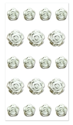 Picture of A Bride's Wish: 3D Bling Rose - Silver