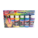 Picture of ProAiir Hybrid - Rainbow UV Colour Airbrush Paint Set ( 6 x 1 oz )