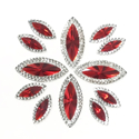 Picture of Double Pointed Eye Gems - Red - 6x14mm & 10x25mm (12 pc.) (AG-DPER)