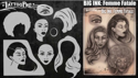 Picture of Tattoo Pro Stencil - BIG INK - Femme Fatale (ATPS-BGNK-108)