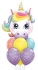 Picture of Bouquet in a Box - Birthday Unicorn  (7pc)