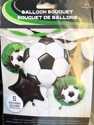 Picture of Balloon Bouquet - Goal Getter Soccer Foil Balloons (5 pc)