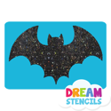 Picture of Classic Bat Glitter Tattoo Stencil - HP-185 (5pc pack)