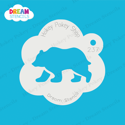 Picture of Grizzly Bear - Dream Stencil - 237