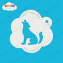 Picture of Wolf - Dream Stencil - 238