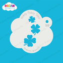 Picture of Cascading Four-Leaf Clovers  - Dream Stencil - 98