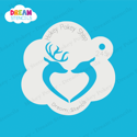 Picture of Deer in Love - Dream Stencil - 245