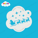 Picture of Santa's Sleigh - Dream Stencil - 246