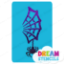 Picture of Spider & Web Glitter Tattoo Stencil - HP-275 (5pc pack)