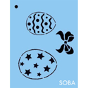 Picture of Easter Eggs Stencil - SOBA-88