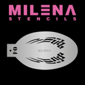 Picture of Milena Stencils - Jagged Tribal - Stencil O4