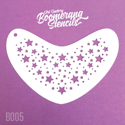 Picture of Art Factory Boomerang Stencil - Star Twinkle (B005)