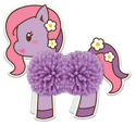 Picture of Krafty Kids Kit: DIY Yarn Pom-Pal Kit - Pony (CK130F)