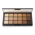 Picture of Ben Nye Matte HD Foundation Palette - HPDF-10 Diverse Harmony (18 creme colors)