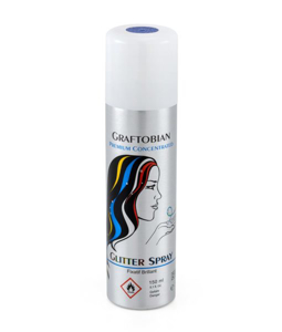 Picture of Graftobian Hair Glitter spray - Blue -  150ML
