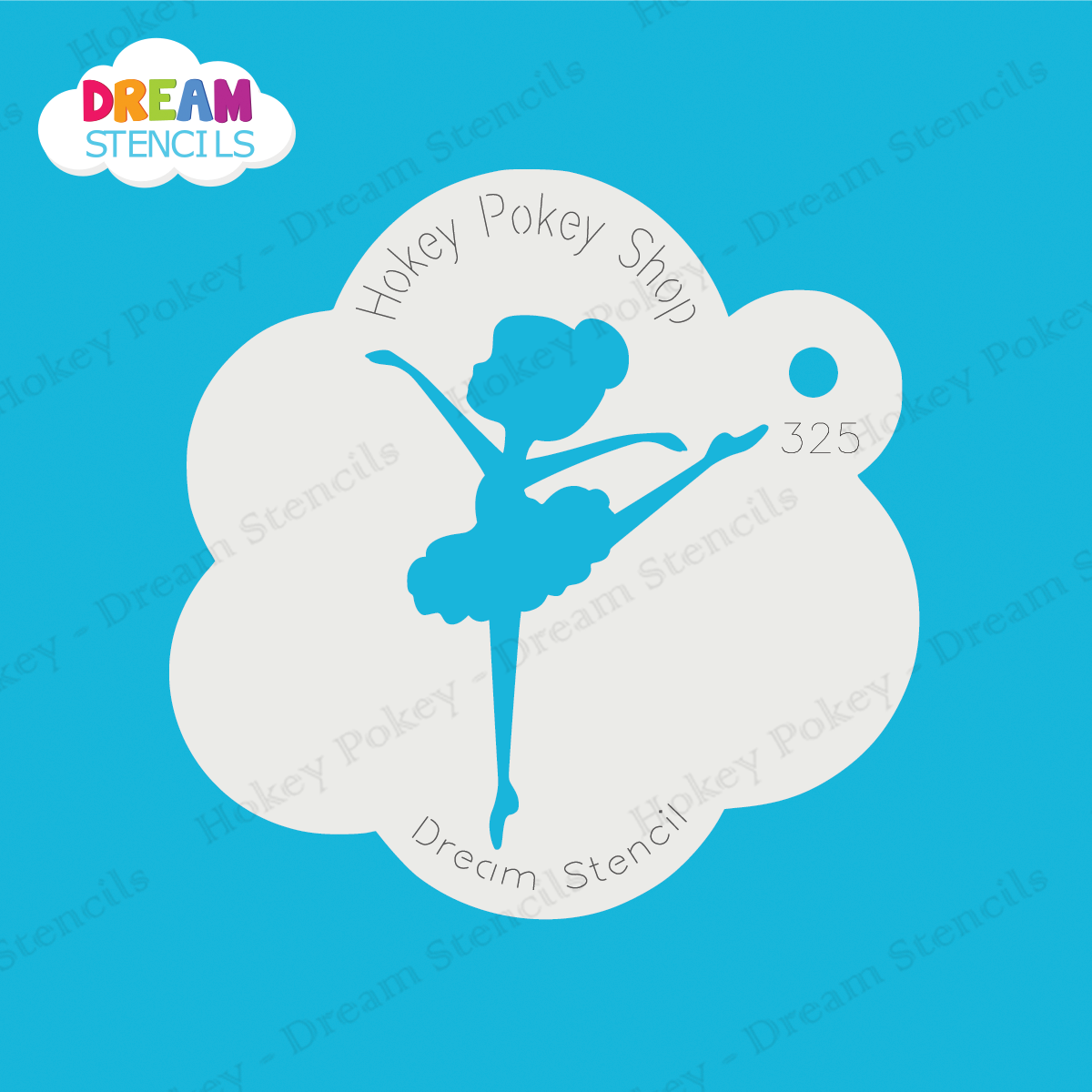 Picture of Baby Ballerina - Dream Stencil - 325