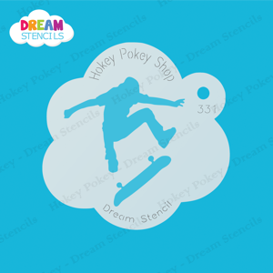 Picture of Skateboarder - Dream Stencil - 331