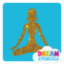Picture of Yoga Glitter Tattoo Stencil - HP-330 (5pc pack)