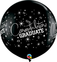 Picture of Qualatex 3FT Round - Congratulations Graduate Balloon (2/bag)