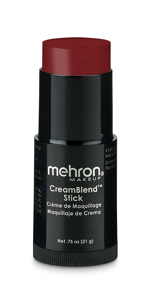Picture of Mehron Makeup CreamBlend Stick - Burgundy