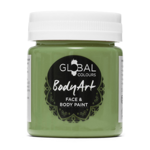 Picture of Global  - Liquid Face and Body Paint - OLIVE GREEN 45ml