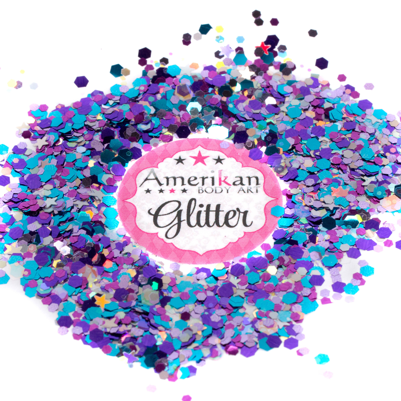 Picture of ABA Chunky Dry Glitter Blend - Magical Mystery - 1oz Bag (Loose Glitter)
