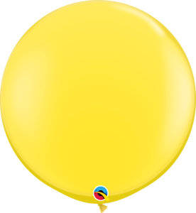 Picture of Qualatex 3FT Round - Yellow Balloon (2/bag)