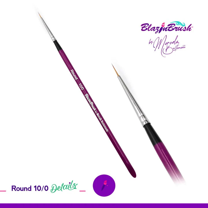 Picture of Blazin Brush by Marcela Bustamante - Round 10/0 (R-10/0)