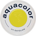 Picture of Kryolan Aquacolor - Cosmetic Grade UV-Dayglow Face Paint - Yellow (30 ml)