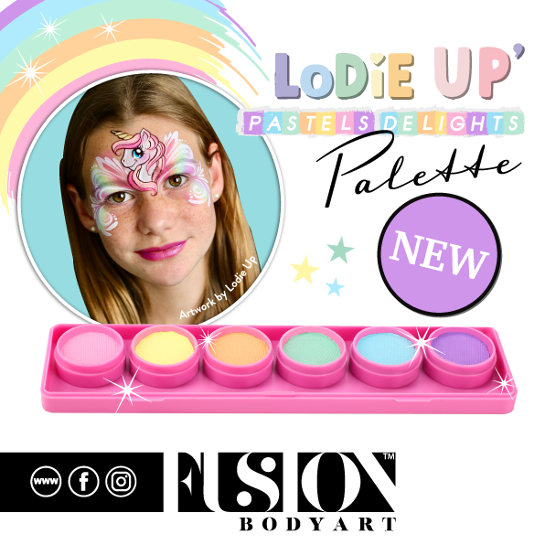 Picture of Fusion Elodie's Pastel Delights Palette (25g)