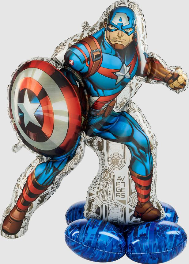 Picture of 58'' Airloonz Marvel Avengers Captain America Balloon